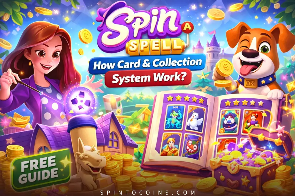 Spin A Spell Card & Collection System Work